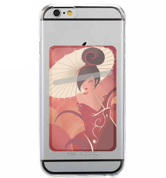  Sakura Asian Geisha for Adhesive Slot Card