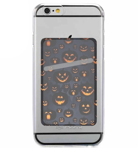  Scary Halloween Pumpkin for Adhesive Slot Card