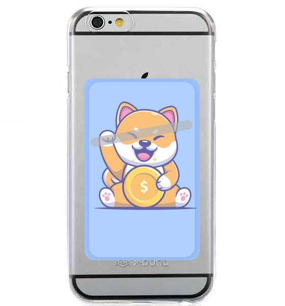  Shiba Inu Crypto for Adhesive Slot Card