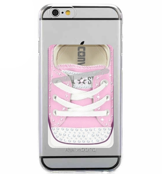  All Star Basket shoes Pink Diamonds for Adhesive Slot Card