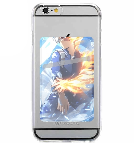  shoto todoroki ice and fire for Adhesive Slot Card