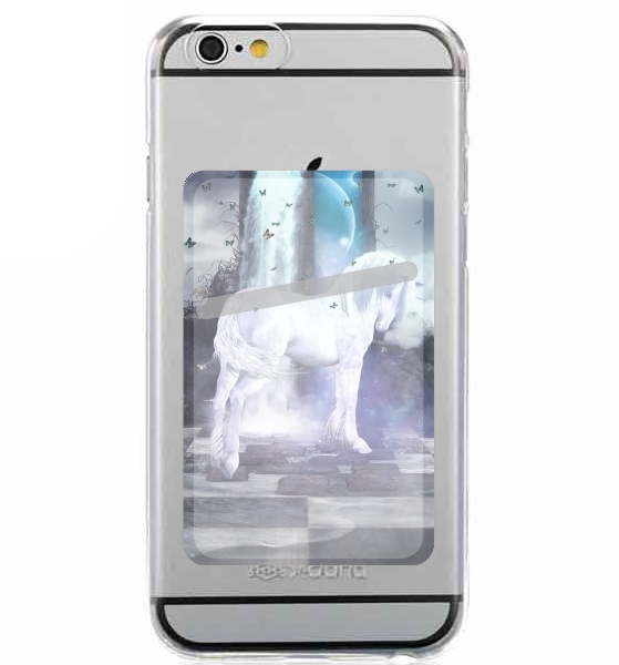  Silver Unicorn for Adhesive Slot Card