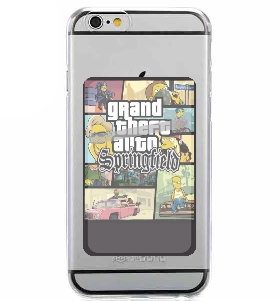  Simpsons Springfield Feat GTA for Adhesive Slot Card