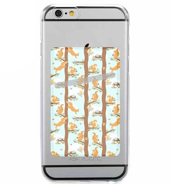  squirrel party for Adhesive Slot Card