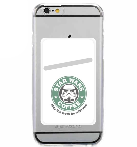  Stormtrooper Coffee inspired by StarWars for Adhesive Slot Card