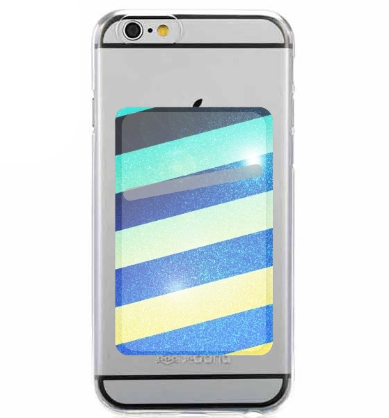  Striped Colorful Glitter for Adhesive Slot Card