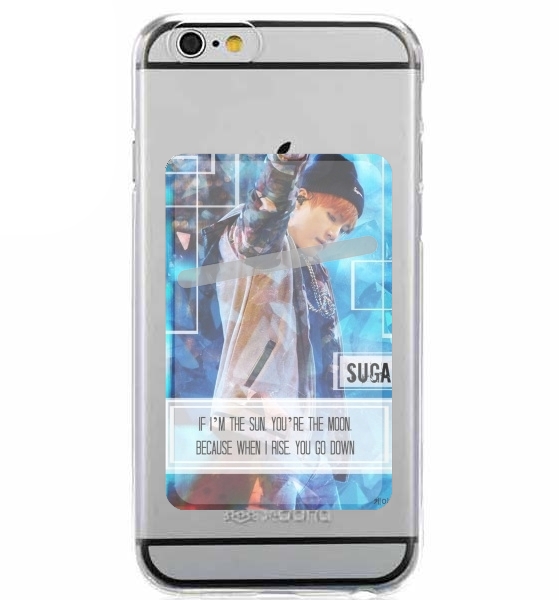  Suga BTS Kpop for Adhesive Slot Card