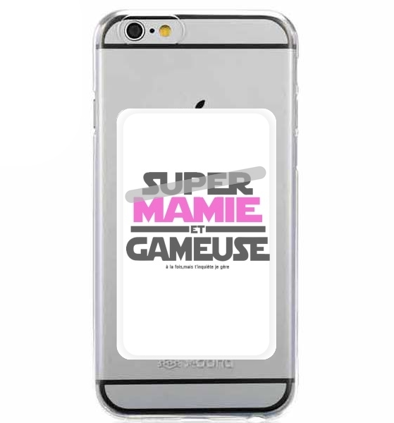  Super mamie et gameuse for Adhesive Slot Card