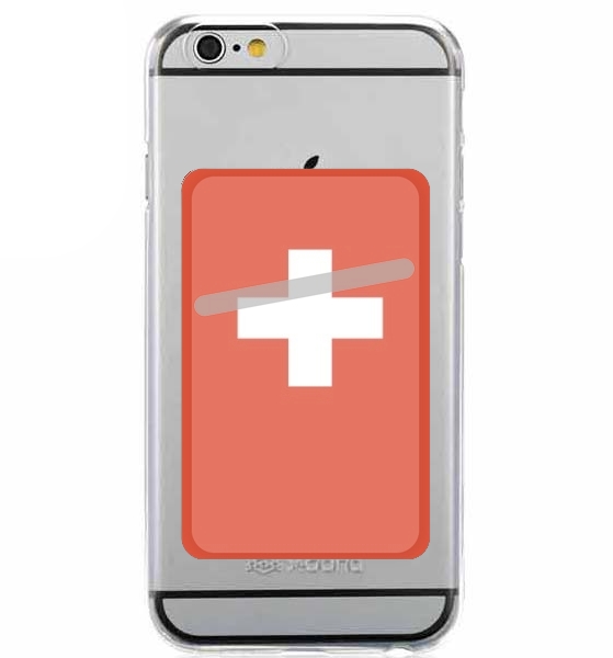  Switzerland Flag for Adhesive Slot Card