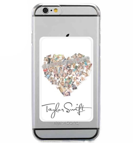  Taylor Swift Love Fan Collage signature for Adhesive Slot Card