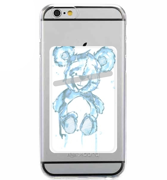  Blue Teddy Bear for Adhesive Slot Card