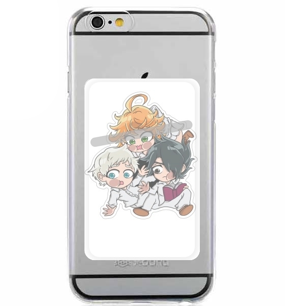  The Promised Neverland Emma Ray Norman Chibi for Adhesive Slot Card