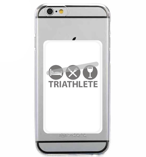  Triathlete Apero du sport for Adhesive Slot Card