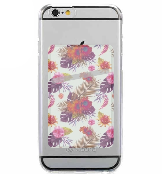  Tropical Floral passion for Adhesive Slot Card