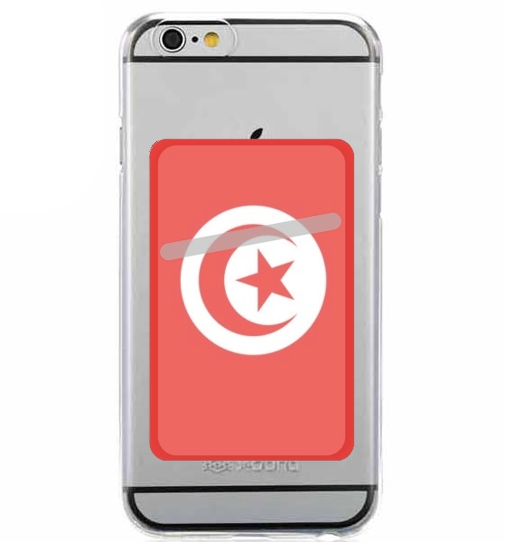  Flag of Tunisia for Adhesive Slot Card