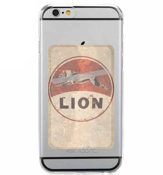  Vintage Gas Station Lion for Adhesive Slot Card