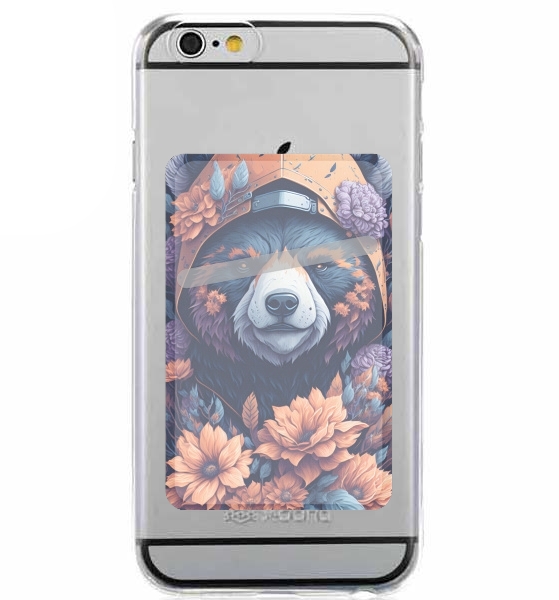  Wild black Bear for Adhesive Slot Card