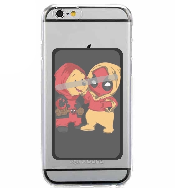  Winnnie the Pooh x Deadpool for Adhesive Slot Card