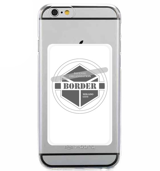  World trigger Border organization for Adhesive Slot Card