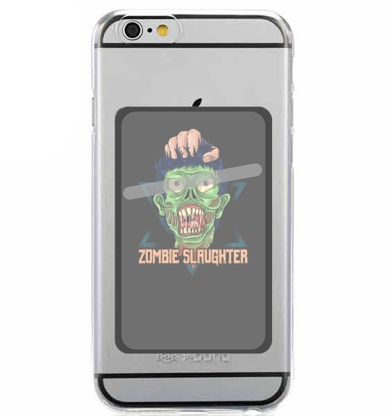  Zombie slaughter illustration for Adhesive Slot Card