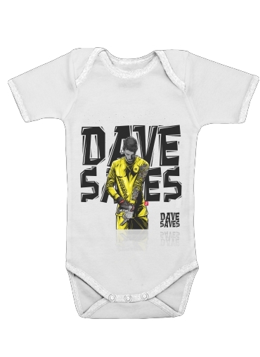  Dave Saves for Baby short sleeve onesies