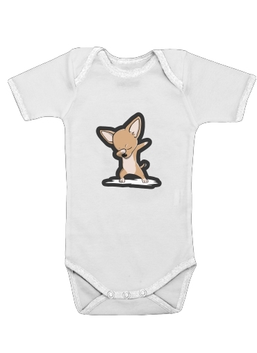  Funny Dabbing Chihuahua for Baby short sleeve onesies