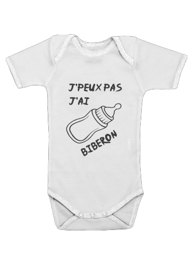  Jpeux pas jai biberon for Baby short sleeve onesies