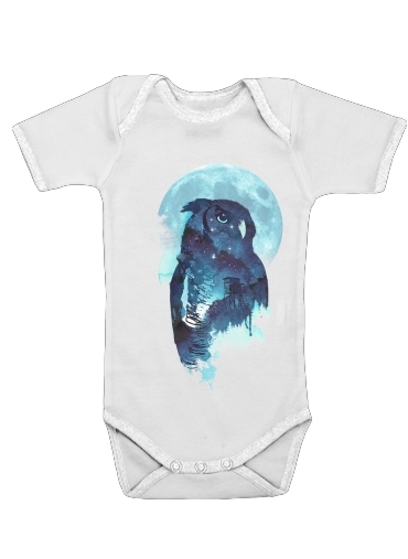  Night Owl for Baby short sleeve onesies