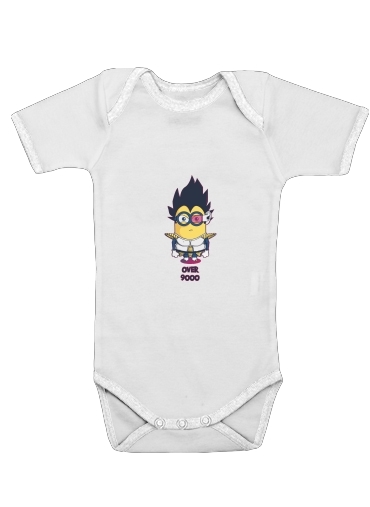  Over 9000 for Baby short sleeve onesies