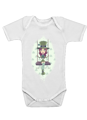 Saint Patrick's Girl for Baby short sleeve onesies