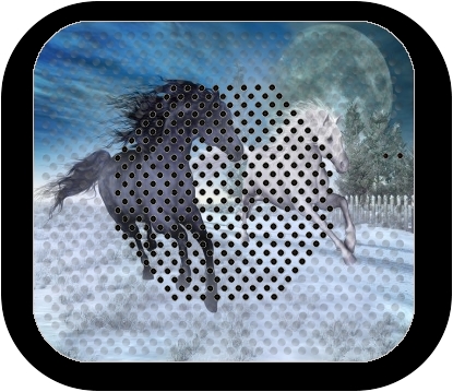  Horse freedom in the snow for Bluetooth speaker
