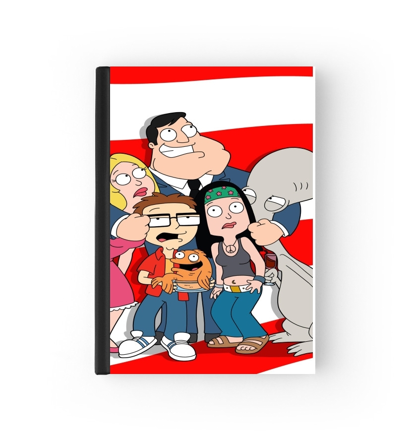  American Dad USA Mashup for passport cover