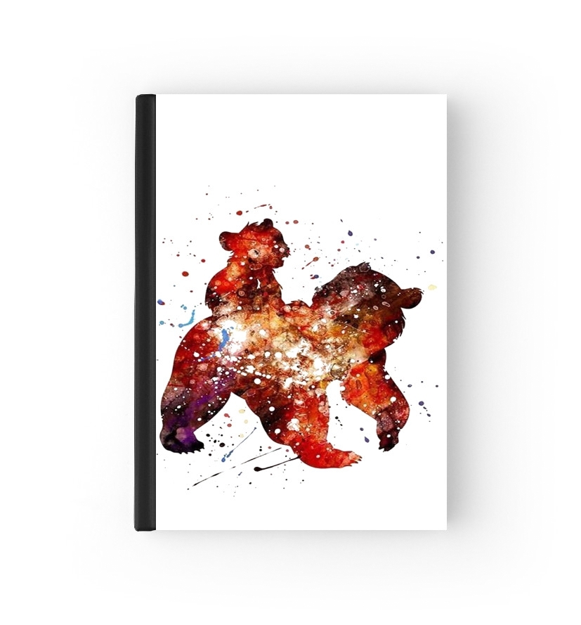  Brother Bear Watercolor for passport cover