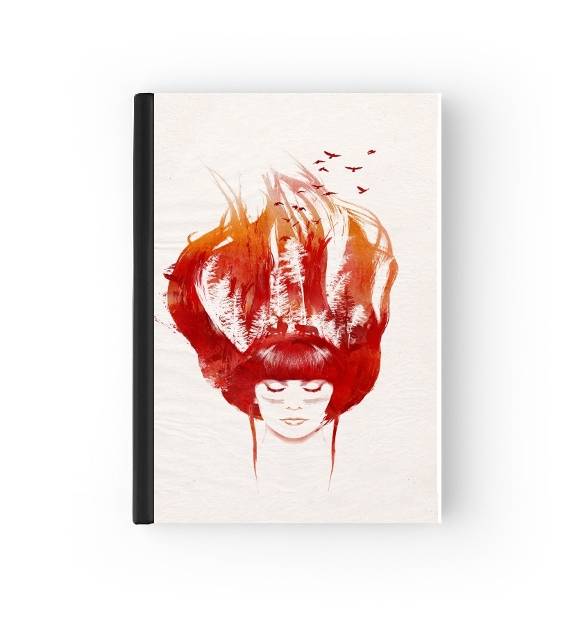  Burning Forest for passport cover