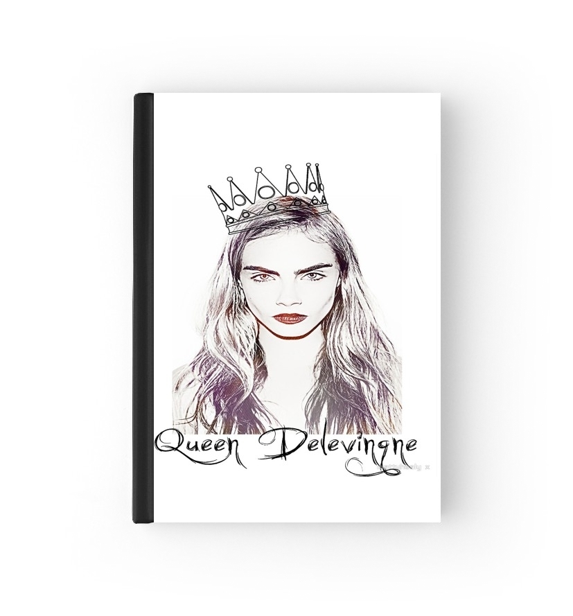  Cara Delevingne Queen Art for passport cover