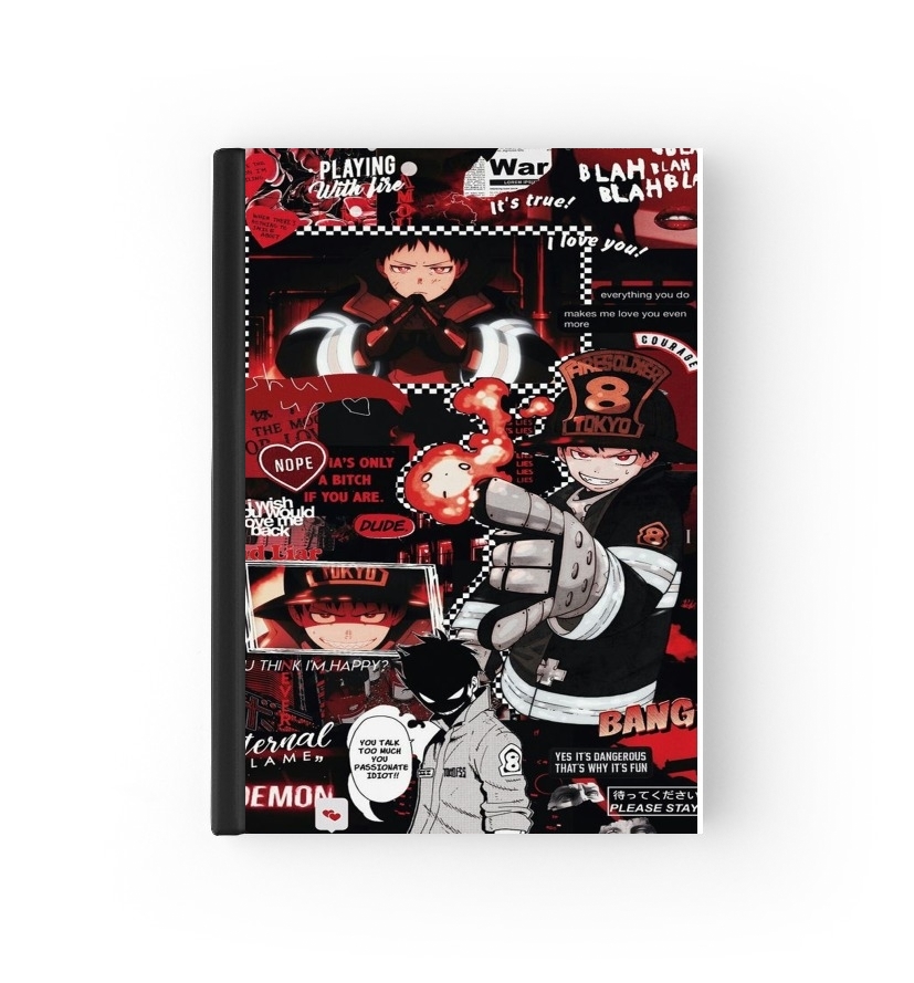  Enen No Shouboutai Fire Force for passport cover