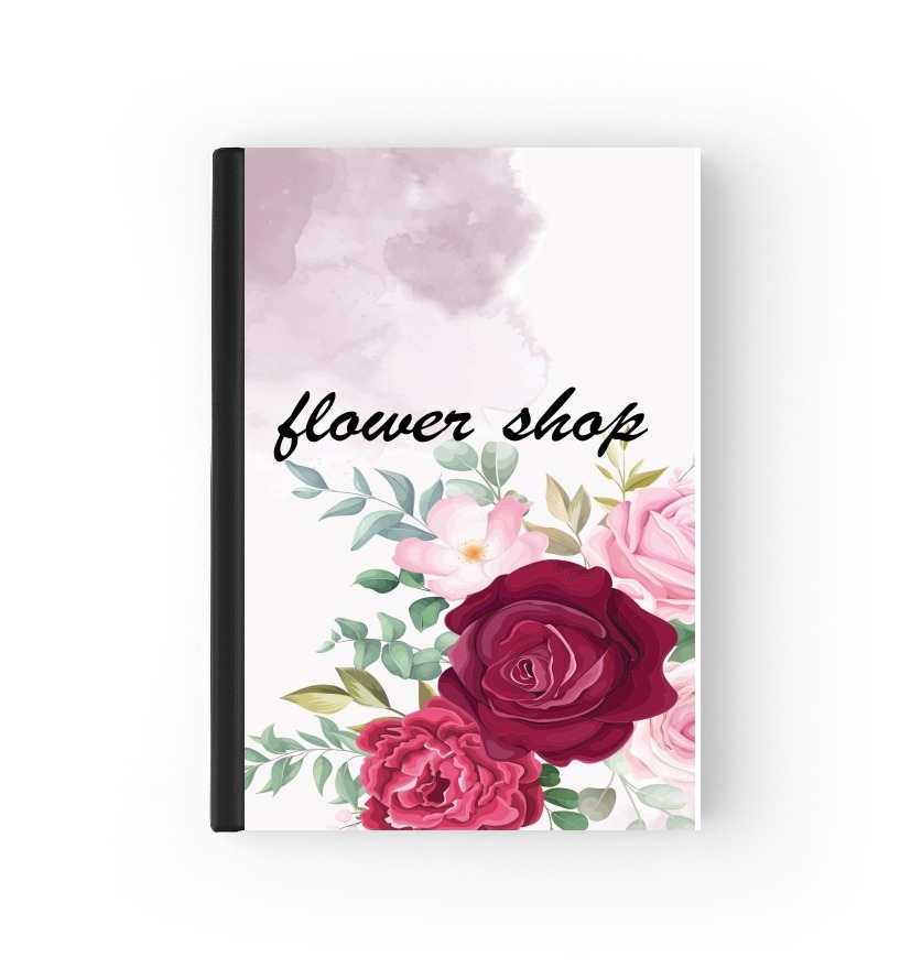  Flower Shop Logo for passport cover