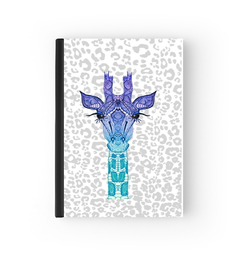  Giraffe Purple for passport cover