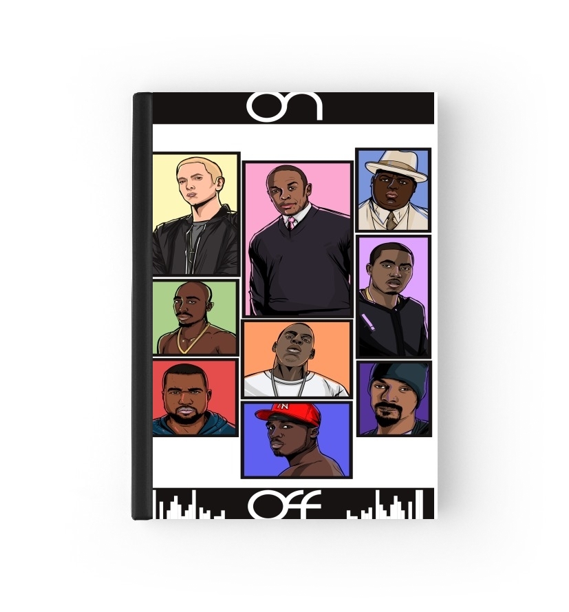  Hip Hop Legends for passport cover