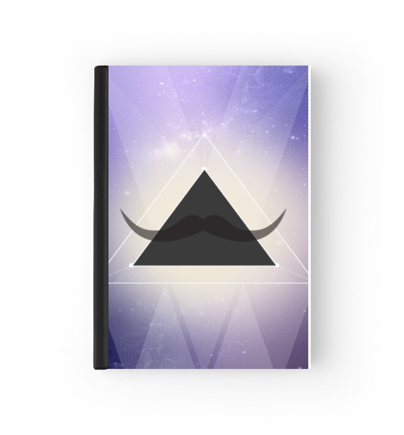  Hipster Triangle Mustache for passport cover