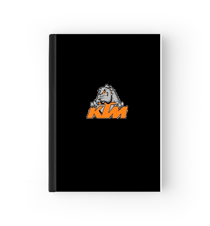  KTM Racing Orange And Black for passport cover