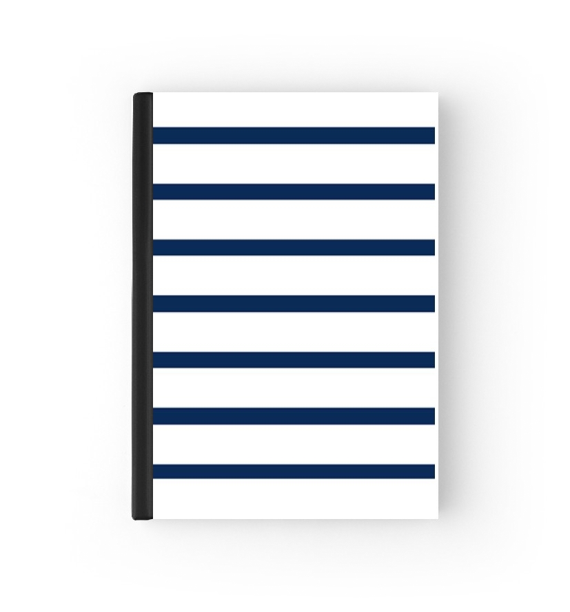  Marinière Blue / White for passport cover