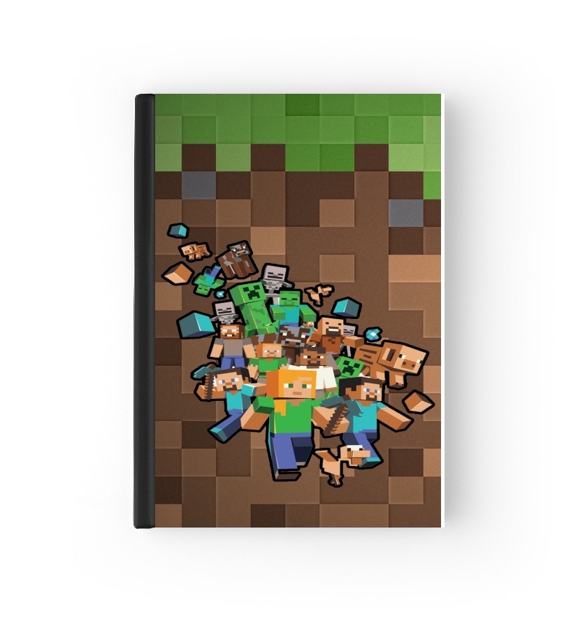  Minecraft Creeper Forest for passport cover