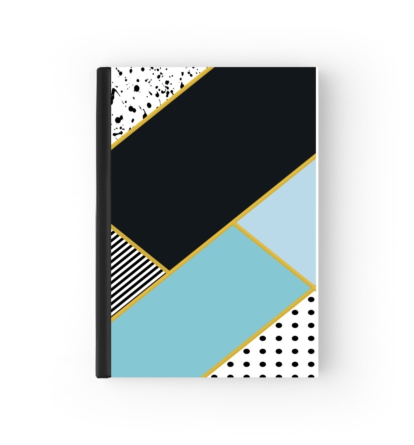  Minimal Blue Style  for passport cover