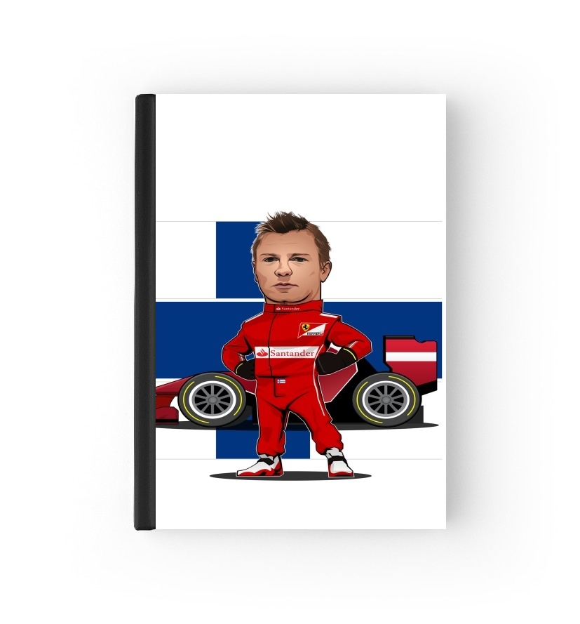  MiniRacers: Kimi Raikkonen - Ferrari Team F1 for passport cover