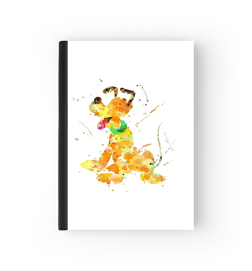  Pluto watercolor art for passport cover