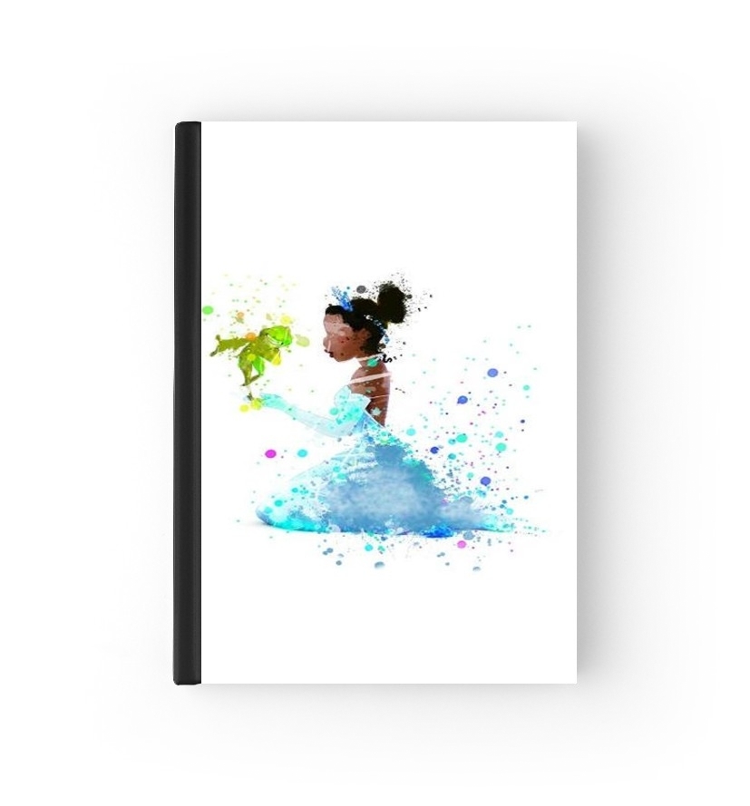  Princess Tiana Watercolor Art for passport cover