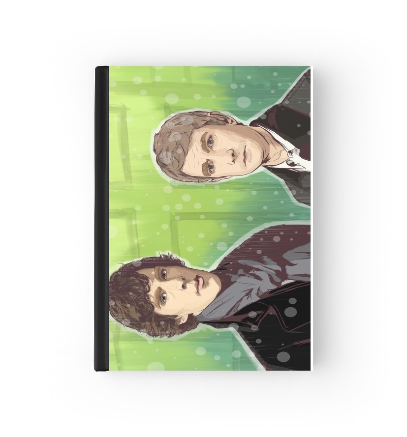  Sherlock and Watson for passport cover