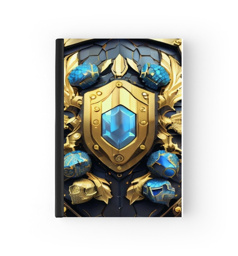  Shield Gold for passport cover