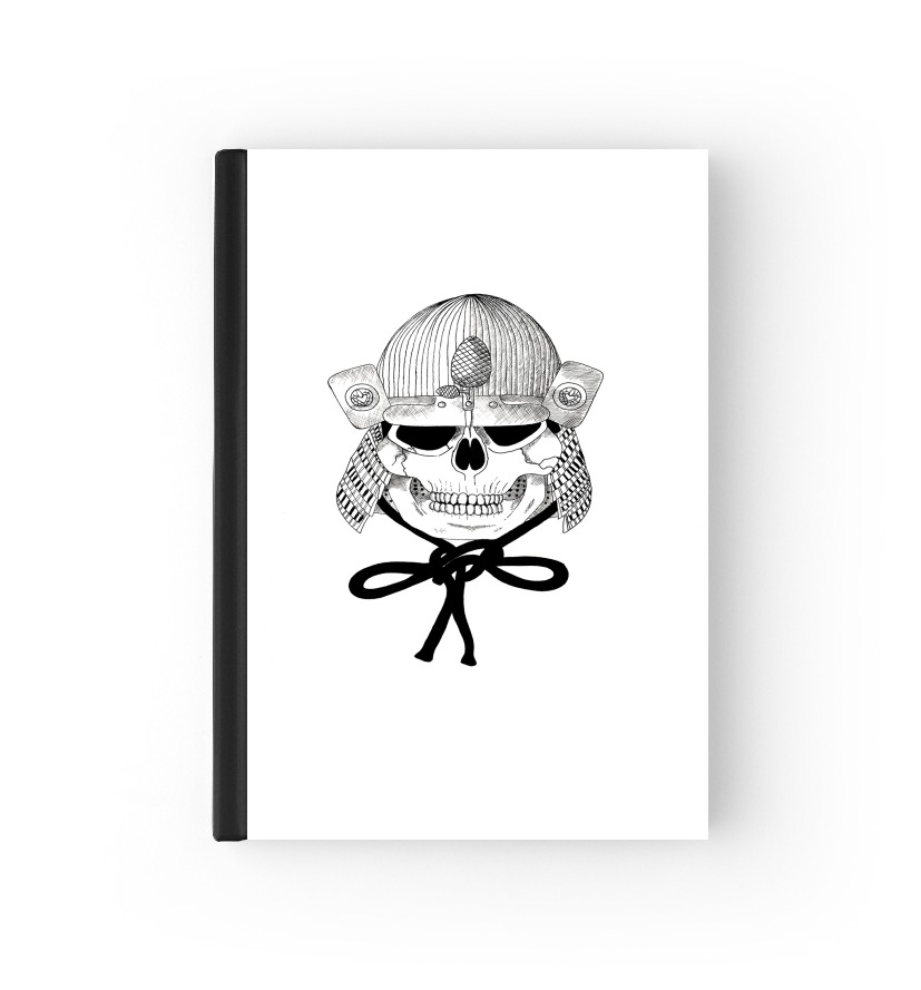  Skeleton samurai for passport cover